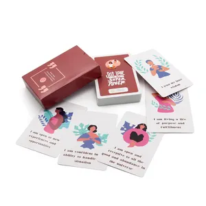 Spielen Sie Nude Mini Blink Trading Card Maker Old Maid Adult Sex Custom Game Card Printing mit Würfel und Sand Timer