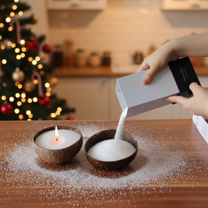 Cera di Sabbia Perlata per Candele, Cera Vegetale in Massa per Candele, per Decorazioni Nuziali - Product Image 1