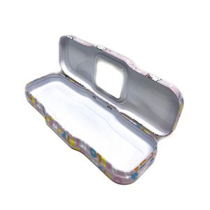 Caja de Metal Rectangular con Logotipo Personalizado, Estuche para Lápices, para Regalo, Cosméticos, Embalaje de Papelería, Venta al por Mayor - Product Image 5