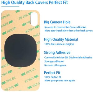 Coque arrière à grande ouverture pour iPhone toutes séries, remplacement du verre arrière, coque arrière en verre, <span class=keywords><strong>batterie</strong></span> pour Apple 14 Pro Max à grande ouverture - Product Image 5