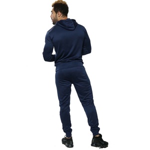 Cheap Price Winter Season Fashion Mens Tracksuits Set Eco-Friendly Lightweight Plain Fleece Slim FIT <b>Zip</b> Hoodie Tops Jogging - Product Image 2