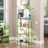 Usine personnalisée vente chaude multicouche haute transparence maison Durable présentoir acrylique de haute qualité