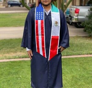 Producto Popular 2025, Estola de Graduación Universitaria Personalizada para Todos los Países, Sublimada - Product Image 6