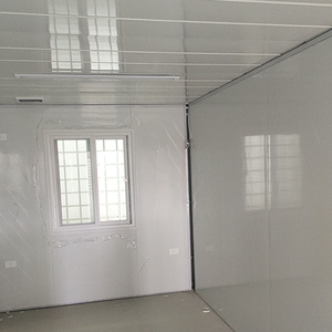 Abris de <span class=keywords><strong>jardin</strong></span> à faible coût Pack plat 20Ft Container Office Labour Camp Flat Pack Cabin Container House - Product Image 6