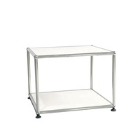 Modulaire Blanc 304 Minimaliste Haut de Gamme Centre Table DIY Style Combinaison Table Basse Table d'Appoint pour Maison Villa Hôtel