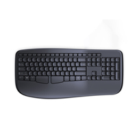 Clavier ergonomique filaire à répartition USB 3.0 de haute qualité K2000, projection pleine taille, 108 touches, étanche aux