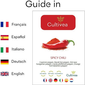 Premium Mini Kit Graines de Piments <span class=keywords><strong>BIO</strong></span> che piante di pepe biologico per il tuo Mini giardino - Product Image 4