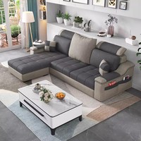 Canapé en tissu de haute qualité italien, vente chaude, multifonctionnel, moderne, en forme de L, pour salon, design simple, fabricant de canapés