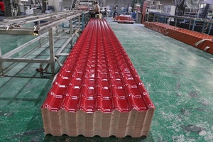 Machine d'extrusion de tuile de résine plastique Machine de tuile de toit en plastique recyclé - Product Image 5