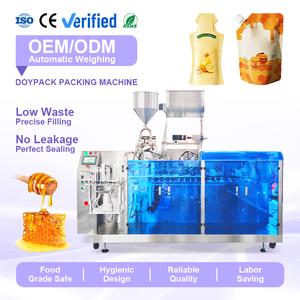เครื่องบรรจุน้ำผึ้งแบบ Doypack อัตโนมัติ ผลิตภาพสูง เครื่องบรรจุถุงแบบหลายสถานี - Product Image 1