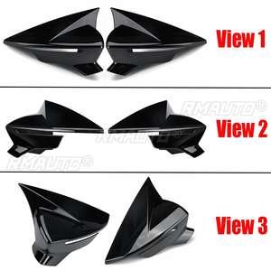 Par de Cubiertas para Espejos Retrovisores Laterales para SEAT Leon MK3 5F ST FR Cupra 2012-2019 - Product Image 2