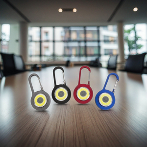 Đa Màu Mini COB Keychain Đèn Pin Với Carabiner Nhựa Led Đèn Pin Móc Khóa Khuyến Mại Ánh Sáng <span class=keywords><strong>Key</strong></span> <span class=keywords><strong>Chain</strong></span> - Product Image 3