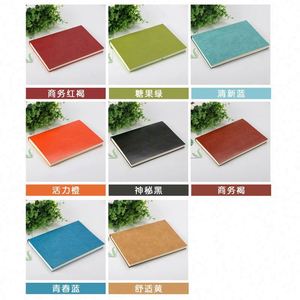 Custom Hardcover A5 Leather Notebook <b>Journal</b> 100 Sheets Gift Laser Engraved Plan Book - Product Image 3