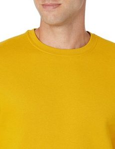Fitspi Sweat-shirt à col rond en molleton pour homme Vente en gros Sweat à capuche en daim de qualité supérieure 430 Gsm Eco Design - Product Image 4