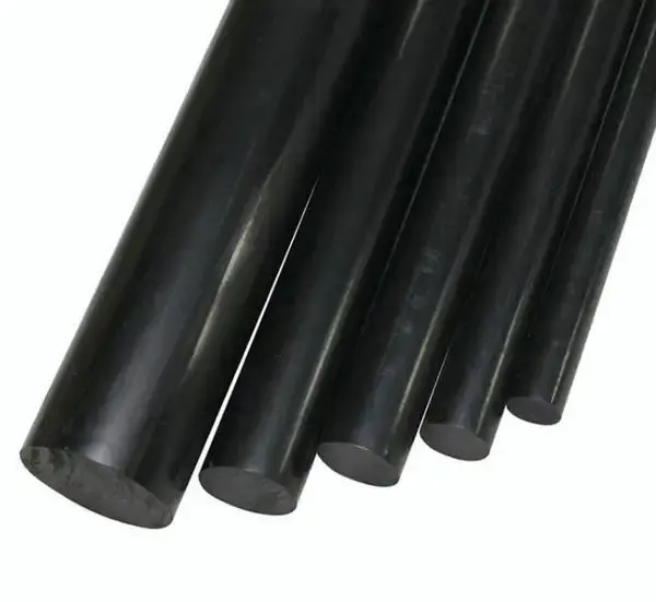 Plastic Material Natural Black PPS Bars Polypropylene Sulfide PPS Round Rod 100% Virgin PPS gf30 Rod