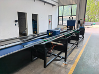 Machine de découpe laser CNC automatique pour tubes de 6 m, chargement semi-automatique, mandrin de 160 mm, coupe-tubes en acier, CE, haute précision, découpe de tubes métalliques