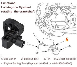 Outil de débrayage du <span class=keywords><strong>moteur</strong></span> pour Detroit Diesel DD13 DD15 DD16 MBE4000 MBE900, alternative au W470589046300, outils pour camions - Product Image 4