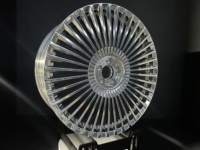 Nouvelles jantes de voiture en alliage d'aluminium forgé chromé argenté 20 22 24 pouces 5X120 5X112 25 mm pour Ranger Rover Rolls-Royce Cullinan