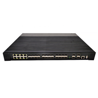 Conmutador de Seguridad de Red Administrado L3, 48+4 Puertos 10G, Conmutador de Control, 1 Puerto USB, Conmutador Ethernet Industrial para Rack