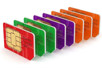 Carte SIM internationale à bas prix pour puce de suivi GPS standard Micro Nano avec forfait d'itinérance 2G 3G 4G M2M