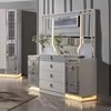Table console en miroir pour salon, avec LED, en gros