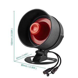 Sirène WiFi étanche à bas prix avec 110 dB, sirène WiFi Tuya pour la maison, sirène extérieure étanche avec capteur <span class=keywords><strong>de</strong></span> <span class=keywords><strong>porte</strong></span> - Product Image 2