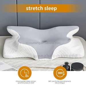 Fabricants d'oreiller en mousse à mémoire Oreiller papillon dormeur pour douleur au cou et aux épaules Coussin en mousse à mémoire cervicale Oreiller de lit en étoile - Product Image 2