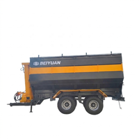 Système de pompe à vis sans fin hydraulique pliable pour wagon de chargement de céréales professionnel, haute capacité de charge, haute productivité, garantie 1 an