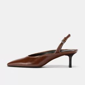 2025 nuevos productos de invierno, zapatos sexis para exteriores para mujer, <span class=keywords><strong>edición</strong></span> <span class=keywords><strong>limitada</strong></span> de cuero, punta cuadrada, tacón medio grueso - Product Image 1