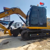 Mini-excavatrice hydraulique d'occasion CAT 307E2, 7 tonnes, pour travaux de construction