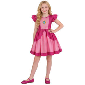 Costume de cosplay <span class=keywords><strong>Daisy</strong></span> pour filles Echo, robe de fête à manches bouffantes pour enfants, tenue de jeu de rôle anime pour fête cosplay - Product Image 3