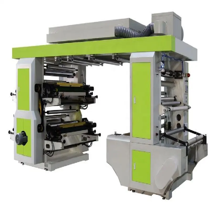 High quality 6 color flexo printing machine
