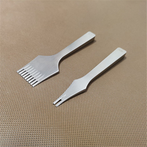 Đục Thép Đúc Bằng Da Mài Mịn 125MM Dụng Cụ Thủ Công Bằng Da 2.7/3/3/38/3/85MM Đục Lỗ Xỏ Lỗ - Product Image 3