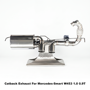 Vortex Compact-Optimized Stainless Steel Tailpipe For Mercedes-Smart W453 1.0 0.9T 2016-2025 Tuning - Product Image 1