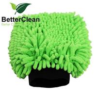 Gant de lavage de voiture en microfibre double face ultra-doux, absorbant et anti-rayures, idéal pour motos, finition sans traces, vente en gros