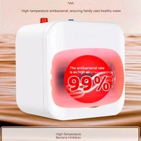 Pemanas Air Listrik Mini Hemat Energi 10L 15L Tangki Plastik Berlapis Enamel untuk Kamar Mandi Dapur RV