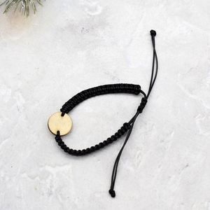 Hot Sale Braided <b>Rope</b> <b>Bracelet</b> Adjustable Women Braided <b>Bracelet</b> with Custom logo - Product Image 2