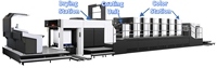 Vernis aqueux à séchage rapide pour impression offset, revêtement brillant aqueux pour presse Heidelberg KBA, laque haute brillance
