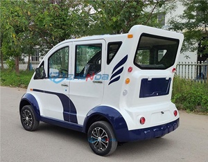 Voiture de patrouille scolaire personnalisée en usine, voitures de patrouille électriques fermées de haute qualité à énergie nouvelle, transport spécial - Product Image 5