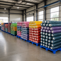Vente directe usine Tissu brocart 100% polyester tissé uni abstrait jacquard dobby anti-abrasion anti-boulochage 100GSM