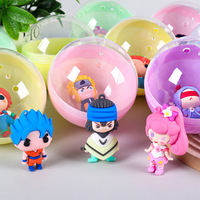 Vente en gros de poupées d'usine de 100mm, dessins animés Gacha, balles, machines, jouets surprises, boîtes aveugles, cadeau