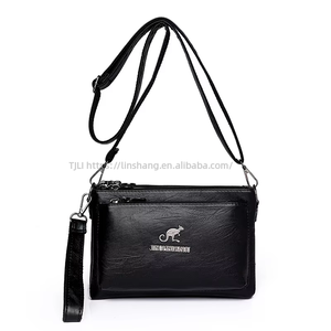 New Style Mom Bag Ladies Handbag Trendy Fashion Multi-layer Coin <b>Purse</b> <b>Soft</b> PU <b>Leather</b> Shoulder Bag for Momen Tanjing - Product Image 5