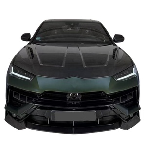 Kit de Carrocería de Fibra de Carbono para Lamborghini URUS, Estilo LD, Alerón Delantero, Faldones Laterales, <span class=keywords><strong>Difusor</strong></span> y Capó Ancho - Product Image 1