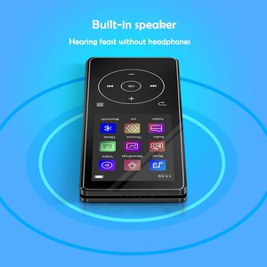Nuovo Lettore MP3 Digitale Portatile con Pulsante Touch, Riproduttore Musicale <span class=keywords><strong>MP4</strong></span> Lossless da 32GB con Radio FM - Product Image 1