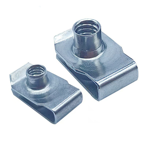 Zm Màu Sắc Tự Nhiên SS 304 U-Loại Kim Loại Mùa Xuân Clip 1/4-20 Inch Chủ Đề Pitch U-Clip Trong Kho Cho Kẹp - Product Image 1