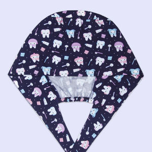 Gorro quirúrgico para mascotas, gorros médicos transpirables para Hospital, Chef, <span class=keywords><strong>farmacia</strong></span>, salones de belleza, manicurista, gorros de fregado estampados, mujeres, enfermeras - Product Image 4