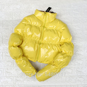 Veste de bouffante pour femme, court, Parka à bulles, vêtements à la mode, noir, rouge, violet, rose, vert, bleu, argent, <span class=keywords><strong>XXL</strong></span>, nouvelle collection hiver - Product Image 2