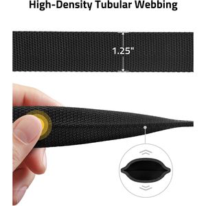 Correa de dos puntos ajustable de 63 pulgadas con eslabones giratorios de 360 grados y almohadilla extraíble para caza y tiro. - Product Image 4