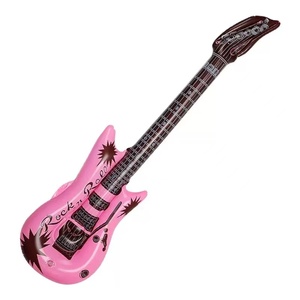 Juguetes inflables de PVC para <span class=keywords><strong>guitarra</strong></span> y violín Fun <span class=keywords><strong>Rock</strong></span> Party Props y accesorios para instrumentos - Product Image 5