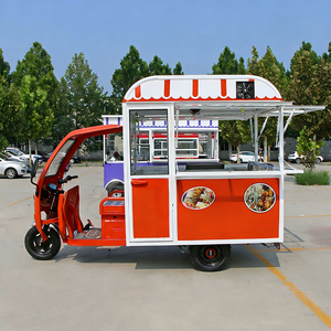 Large gamme d'utilisations, chariot de nourriture mobile, remorque et camions de nourriture à <span class=keywords><strong>vendre</strong></span> en Chine, tailles personnalisables. - Product Image 3